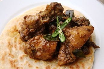 Andhra coconut chicken fry recipe